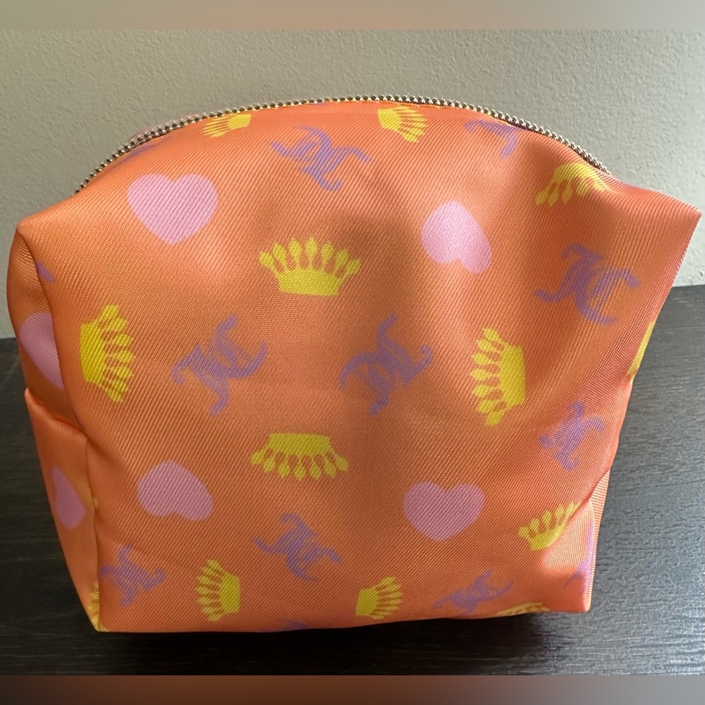Juicy Couture Make up Bag NWOT Orange